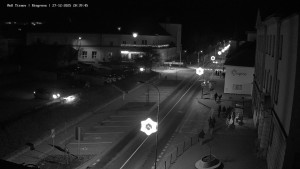 Město Tišnov - Riegerova ulice - 27.12.2025 v 20:45 Město Tišnov - Riegerova ulice - 27.12.2025 v 20:45