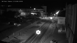 Město Tišnov - Riegerova ulice - 27.12.2025 v 21:15 Město Tišnov - Riegerova ulice - 27.12.2025 v 21:15