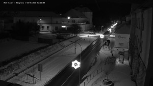 Město Tišnov - Riegerova ulice - 1.1.2026 v 03:15 Město Tišnov - Riegerova ulice - 1.1.2026 v 03:15
