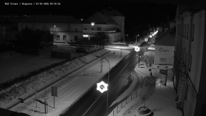 Město Tišnov - Riegerova ulice - 1.1.2026 v 06:00 Město Tišnov - Riegerova ulice - 1.1.2026 v 06:00