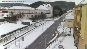 Město Tišnov - Riegerova ulice - 1.1.2026 v 08:45 Město Tišnov - Riegerova ulice - 1.1.2026 v 08:45