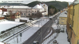 Město Tišnov - Riegerova ulice - 1.1.2026 v 11:45 Město Tišnov - Riegerova ulice - 1.1.2026 v 11:45