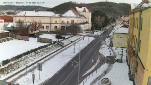 Město Tišnov - Riegerova ulice - 1.1.2026 v 15:30 Město Tišnov - Riegerova ulice - 1.1.2026 v 15:30
