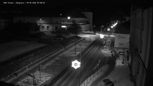 Město Tišnov - Riegerova ulice - 5.1.2026 v 02:15 Město Tišnov - Riegerova ulice - 5.1.2026 v 02:15