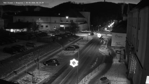 Město Tišnov - Riegerova ulice - 5.1.2026 v 07:00 Město Tišnov - Riegerova ulice - 5.1.2026 v 07:00