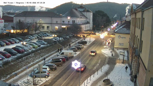 Město Tišnov - Riegerova ulice - 5.1.2026 v 07:30 Město Tišnov - Riegerova ulice - 5.1.2026 v 07:30