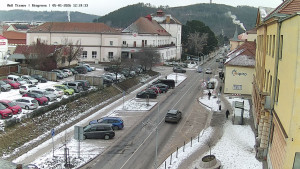 Město Tišnov - Riegerova ulice - 5.1.2026 v 12:30 Město Tišnov - Riegerova ulice - 5.1.2026 v 12:30
