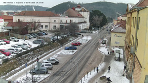 Město Tišnov - Riegerova ulice - 5.1.2026 v 14:30 Město Tišnov - Riegerova ulice - 5.1.2026 v 14:30
