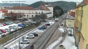 Město Tišnov - Riegerova ulice - 5.1.2026 v 15:30 Město Tišnov - Riegerova ulice - 5.1.2026 v 15:30