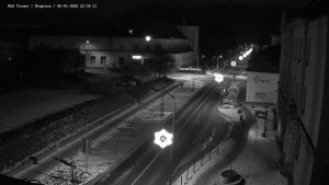 Město Tišnov - Riegerova ulice - 5.1.2026 v 23:00 Město Tišnov - Riegerova ulice - 5.1.2026 v 23:00