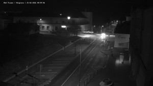 Město Tišnov - Riegerova ulice - 25.2.2026 v 00:15 Město Tišnov - Riegerova ulice - 25.2.2026 v 00:15