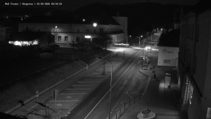Město Tišnov - Riegerova ulice - 25.2.2026 v 06:00 Město Tišnov - Riegerova ulice - 25.2.2026 v 06:00