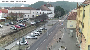 Město Tišnov - Riegerova ulice - 25.2.2026 v 07:00 Město Tišnov - Riegerova ulice - 25.2.2026 v 07:00