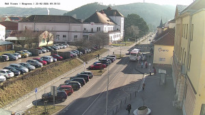 Město Tišnov - Riegerova ulice - 25.2.2026 v 09:45 Město Tišnov - Riegerova ulice - 25.2.2026 v 09:45