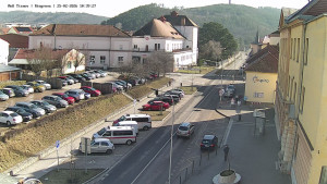 Město Tišnov - Riegerova ulice - 25.2.2026 v 10:45 Město Tišnov - Riegerova ulice - 25.2.2026 v 10:45