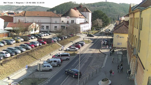 Město Tišnov - Riegerova ulice - 25.2.2026 v 11:30 Město Tišnov - Riegerova ulice - 25.2.2026 v 11:30