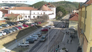 Město Tišnov - Riegerova ulice - 25.2.2026 v 13:45 Město Tišnov - Riegerova ulice - 25.2.2026 v 13:45