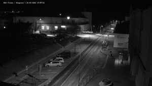 Město Tišnov - Riegerova ulice - 25.2.2026 v 19:15 Město Tišnov - Riegerova ulice - 25.2.2026 v 19:15