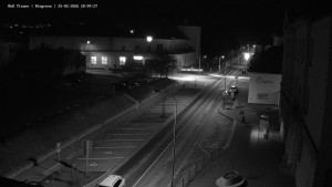 Město Tišnov - Riegerova ulice - 25.2.2026 v 20:15 Město Tišnov - Riegerova ulice - 25.2.2026 v 20:15
