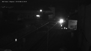 Město Tišnov - Riegerova ulice - 25.2.2026 v 21:45 Město Tišnov - Riegerova ulice - 25.2.2026 v 21:45