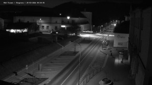 Město Tišnov - Riegerova ulice - 20.3.2026 v 05:00 Město Tišnov - Riegerova ulice - 20.3.2026 v 05:00