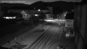 Město Tišnov - Riegerova ulice - 20.3.2026 v 05:15 Město Tišnov - Riegerova ulice - 20.3.2026 v 05:15