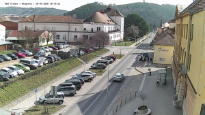 Město Tišnov - Riegerova ulice - 20.3.2026 v 10:45 Město Tišnov - Riegerova ulice - 20.3.2026 v 10:45