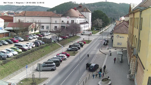 Město Tišnov - Riegerova ulice - 20.3.2026 v 11:15 Město Tišnov - Riegerova ulice - 20.3.2026 v 11:15