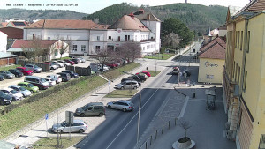 Město Tišnov - Riegerova ulice - 20.3.2026 v 12:15 Město Tišnov - Riegerova ulice - 20.3.2026 v 12:15