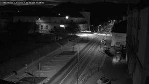 Město Tišnov - Riegerova ulice - 5.4.2026 v 05:30 Město Tišnov - Riegerova ulice - 5.4.2026 v 05:30