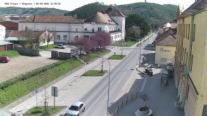 Město Tišnov - Riegerova ulice - 5.4.2026 v 11:15 Město Tišnov - Riegerova ulice - 5.4.2026 v 11:15