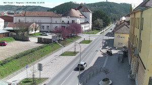 Město Tišnov - Riegerova ulice - 5.4.2026 v 11:30 Město Tišnov - Riegerova ulice - 5.4.2026 v 11:30