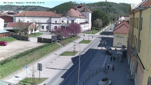 Město Tišnov - Riegerova ulice - 5.4.2026 v 13:45 Město Tišnov - Riegerova ulice - 5.4.2026 v 13:45