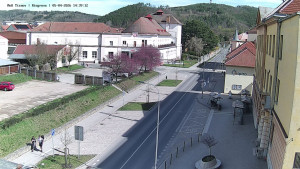 Město Tišnov - Riegerova ulice - 5.4.2026 v 14:45 Město Tišnov - Riegerova ulice - 5.4.2026 v 14:45