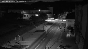 Město Tišnov - Riegerova ulice - 19.4.2026 v 05:00 Město Tišnov - Riegerova ulice - 19.4.2026 v 05:00