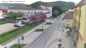 Město Tišnov - Riegerova ulice - 19.4.2026 v 09:45 Město Tišnov - Riegerova ulice - 19.4.2026 v 09:45