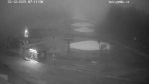 Skiareál Hodonín u Kunštátu - Sjezdovka - 22.12.2025 v 07:15 Skiareál Hodonín u Kunštátu - Sjezdovka - 22.12.2025 v 07:15