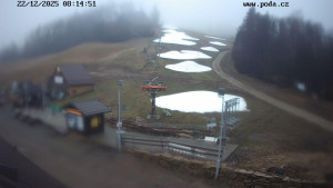 Skiareál Hodonín u Kunštátu - Sjezdovka - 22.12.2025 v 08:15 Skiareál Hodonín u Kunštátu - Sjezdovka - 22.12.2025 v 08:15