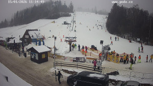 Skiareál Hodonín u Kunštátu - Sjezdovka - 15.1.2026 v 11:15 Skiareál Hodonín u Kunštátu - Sjezdovka - 15.1.2026 v 11:15