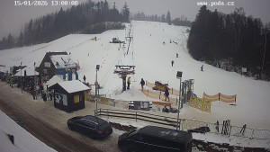 Skiareál Hodonín u Kunštátu - Sjezdovka - 15.1.2026 v 13:00 Skiareál Hodonín u Kunštátu - Sjezdovka - 15.1.2026 v 13:00