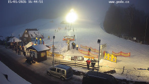 Skiareál Hodonín u Kunštátu - Sjezdovka - 15.1.2026 v 16:45 Skiareál Hodonín u Kunštátu - Sjezdovka - 15.1.2026 v 16:45