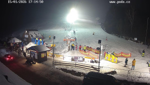 Skiareál Hodonín u Kunštátu - Sjezdovka - 15.1.2026 v 17:15 Skiareál Hodonín u Kunštátu - Sjezdovka - 15.1.2026 v 17:15