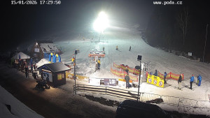 Skiareál Hodonín u Kunštátu - Sjezdovka - 15.1.2026 v 17:30 Skiareál Hodonín u Kunštátu - Sjezdovka - 15.1.2026 v 17:30