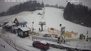 Skiareál Hodonín u Kunštátu - Sjezdovka - 29.1.2026 v 12:30 Skiareál Hodonín u Kunštátu - Sjezdovka - 29.1.2026 v 12:30