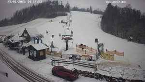 Skiareál Hodonín u Kunštátu - Sjezdovka - 29.1.2026 v 14:15 Skiareál Hodonín u Kunštátu - Sjezdovka - 29.1.2026 v 14:15