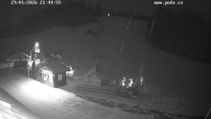 Skiareál Hodonín u Kunštátu - Sjezdovka - 29.1.2026 v 21:45 Skiareál Hodonín u Kunštátu - Sjezdovka - 29.1.2026 v 21:45