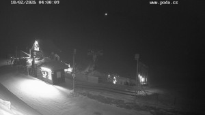 Skiareál Hodonín u Kunštátu - Sjezdovka - 18.2.2026 v 04:00 Skiareál Hodonín u Kunštátu - Sjezdovka - 18.2.2026 v 04:00