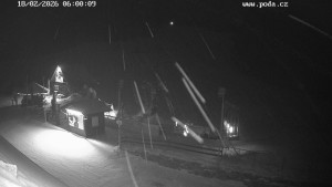 Skiareál Hodonín u Kunštátu - Sjezdovka - 18.2.2026 v 06:00 Skiareál Hodonín u Kunštátu - Sjezdovka - 18.2.2026 v 06:00