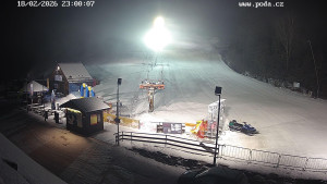Skiareál Hodonín u Kunštátu - Sjezdovka - 18.2.2026 v 23:00 Skiareál Hodonín u Kunštátu - Sjezdovka - 18.2.2026 v 23:00