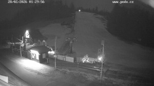 Skiareál Hodonín u Kunštátu - Sjezdovka - 28.2.2026 v 01:30 Skiareál Hodonín u Kunštátu - Sjezdovka - 28.2.2026 v 01:30